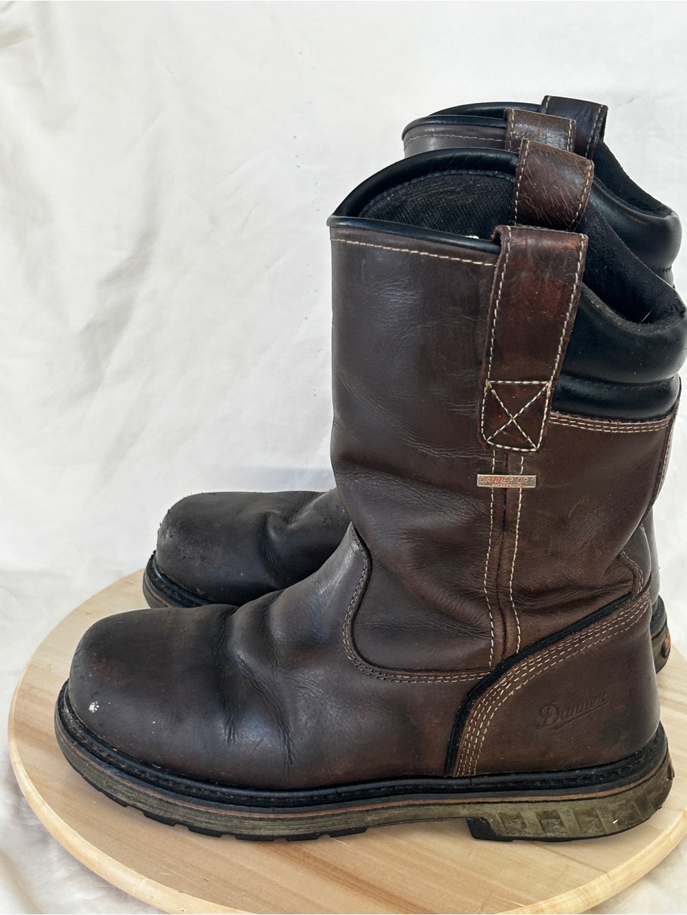 Danner Steel Yard 11" Waterproof Wellington Work Boots 9.5 EE